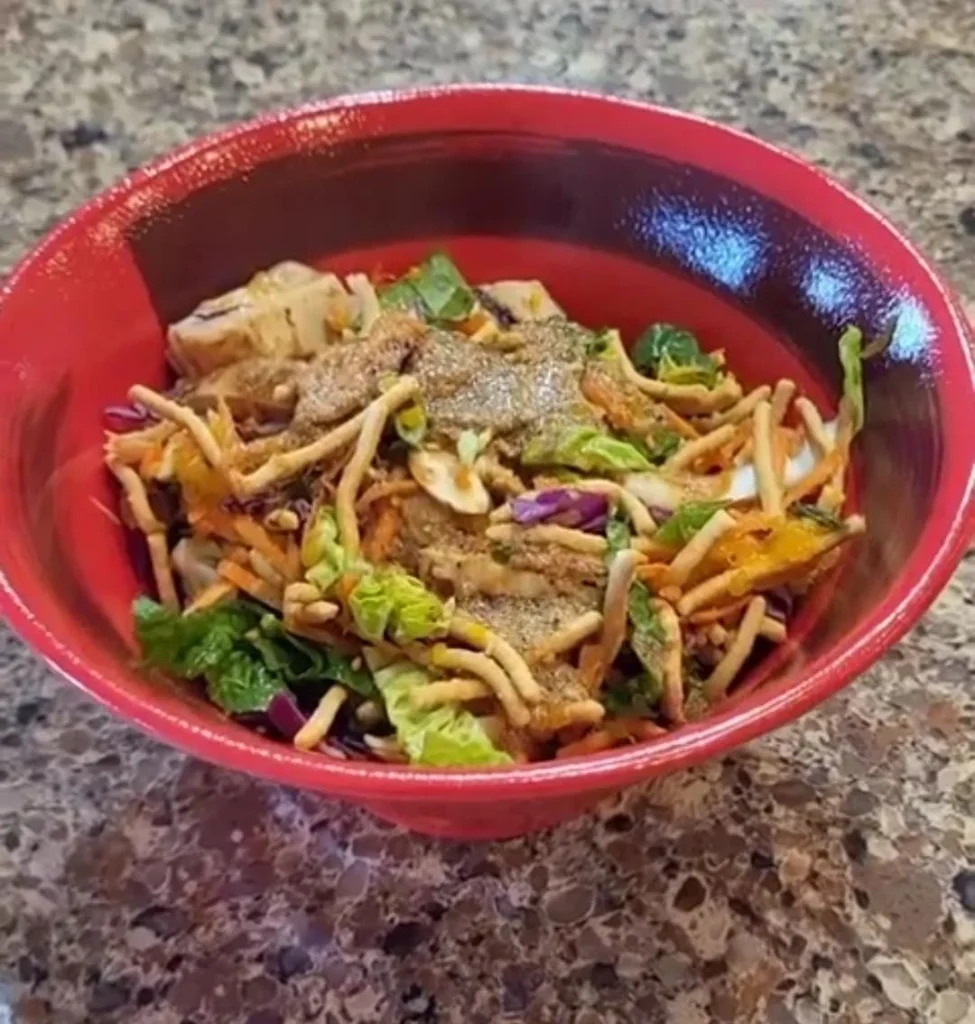 Chinese Chicken Salad with Almonds