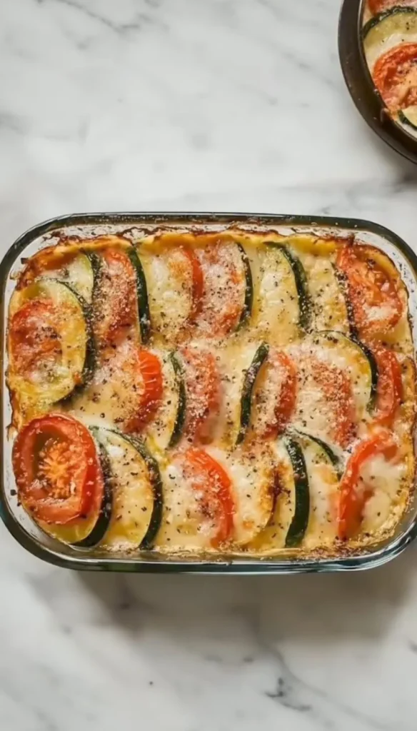 Baked Spam & Zucchini Casserole