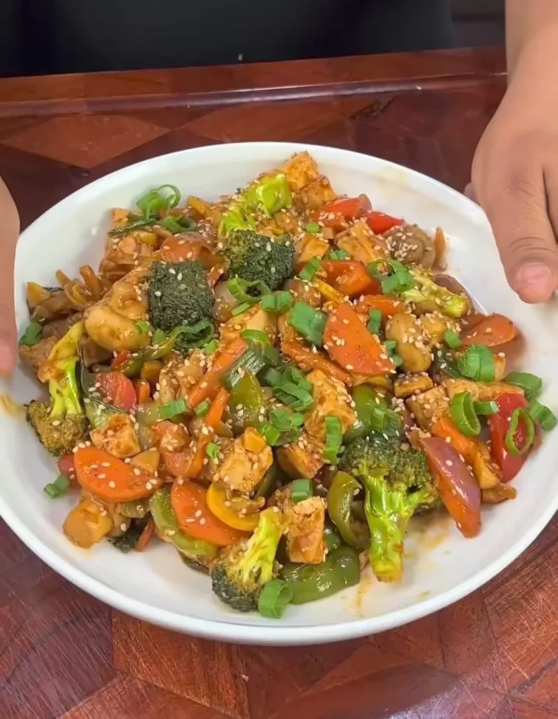  Spam & Vegetable Stir Fry