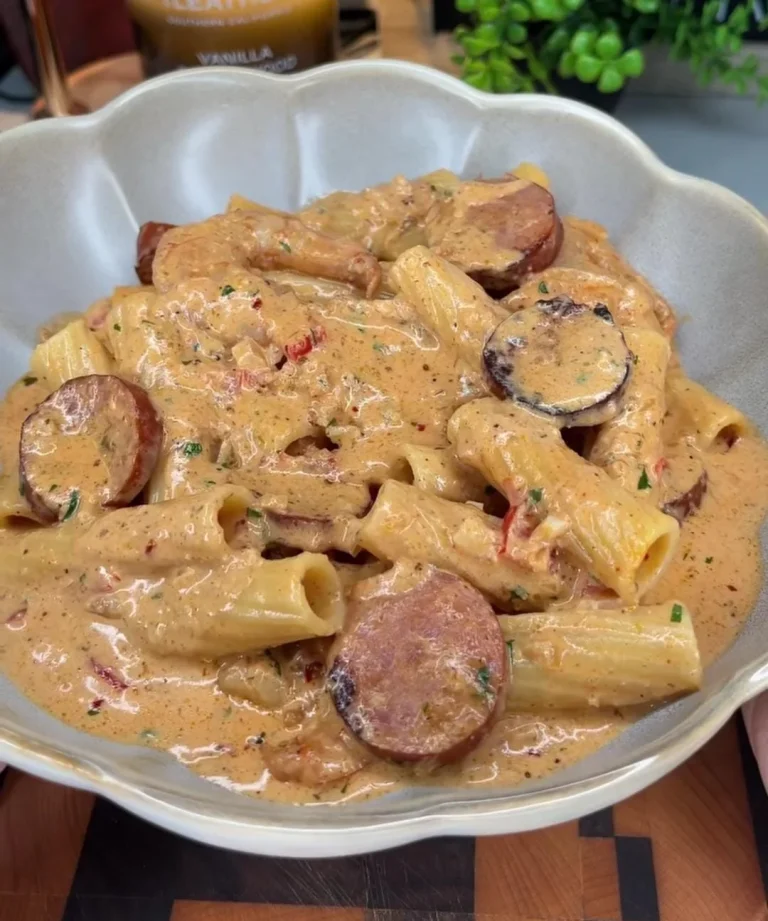Spicy Cajun Shrimp Pasta