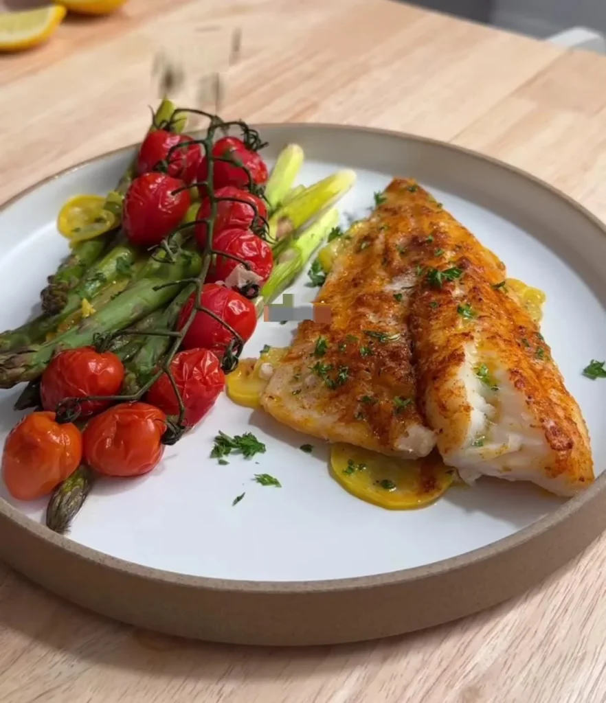 Garlic Parmesan Crusted Tilapia