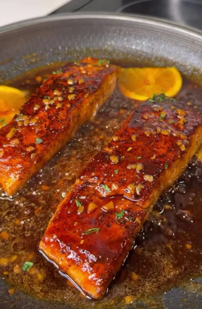 Honey Soy Glazed Salmon