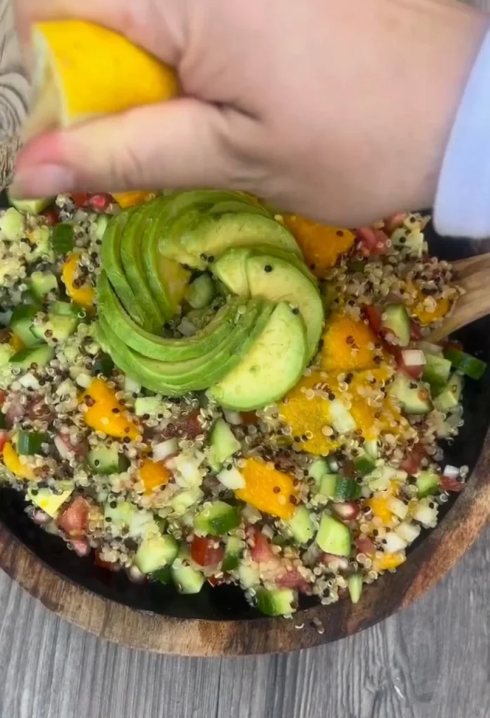 Tropical Quinoa Salad with Mango and Avocado