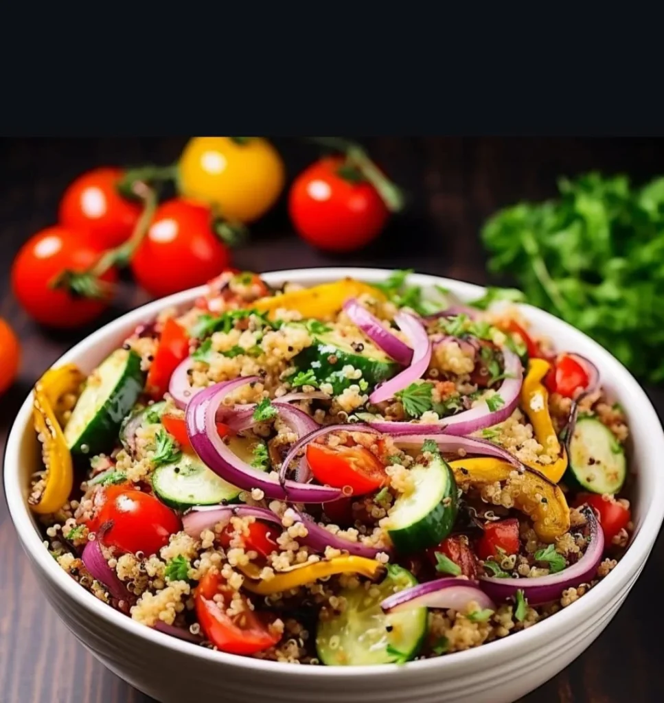 Quinoa and Roasted Vegetable Salad