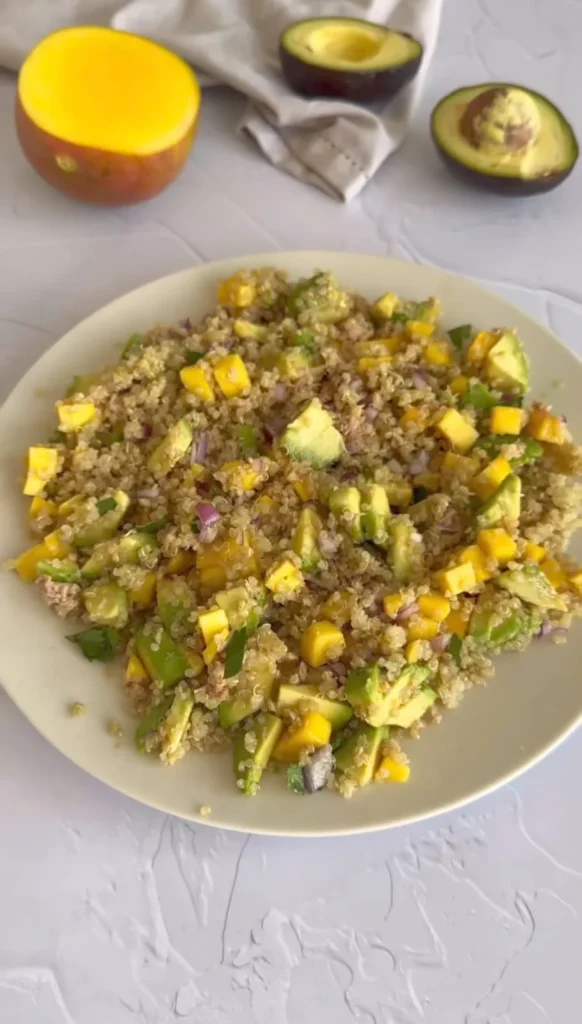 Tropical Mango Quinoa Salad