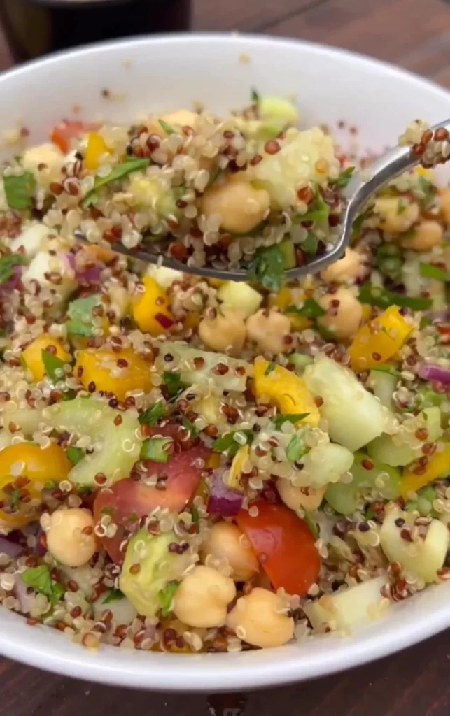 Quinoa Chickpea Power Salad