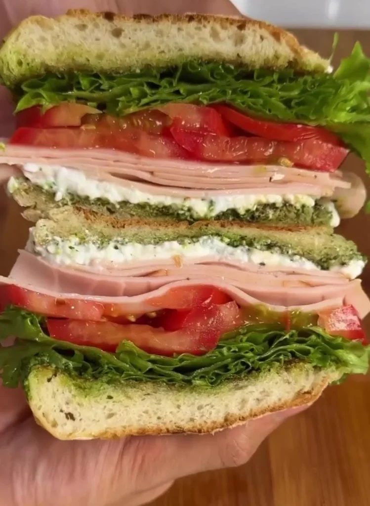 Turkey Spinach Power Sandwich