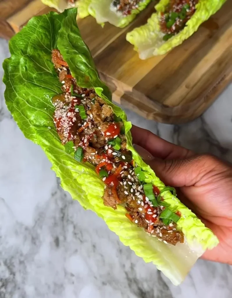 Turkey Quinoa Lettuce Wraps