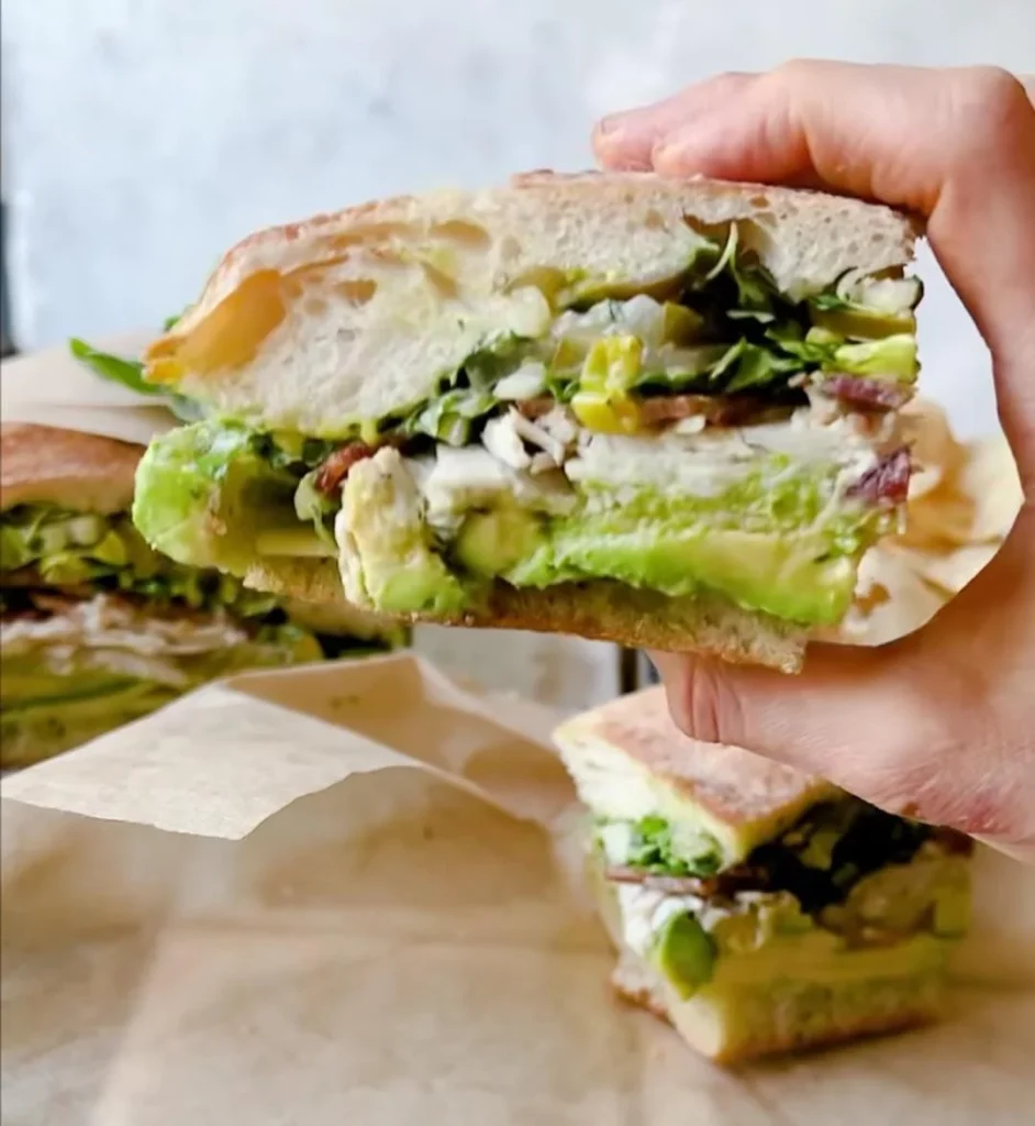 Turkey & Avocado Club Sandwich