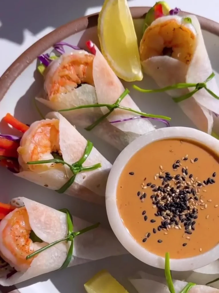 Shrimp & Avocado Rice Wrap