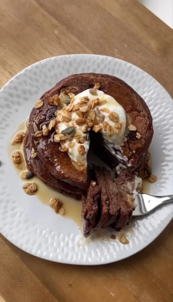 Chocolate Banana Pancake Bites