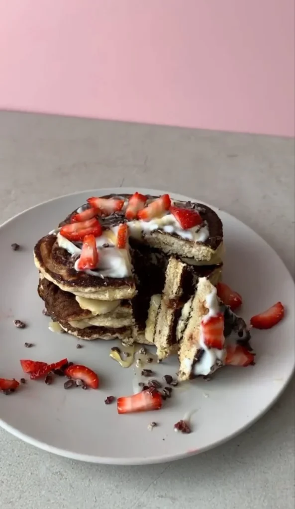 Peanut Butter Swirl Pancake Bites