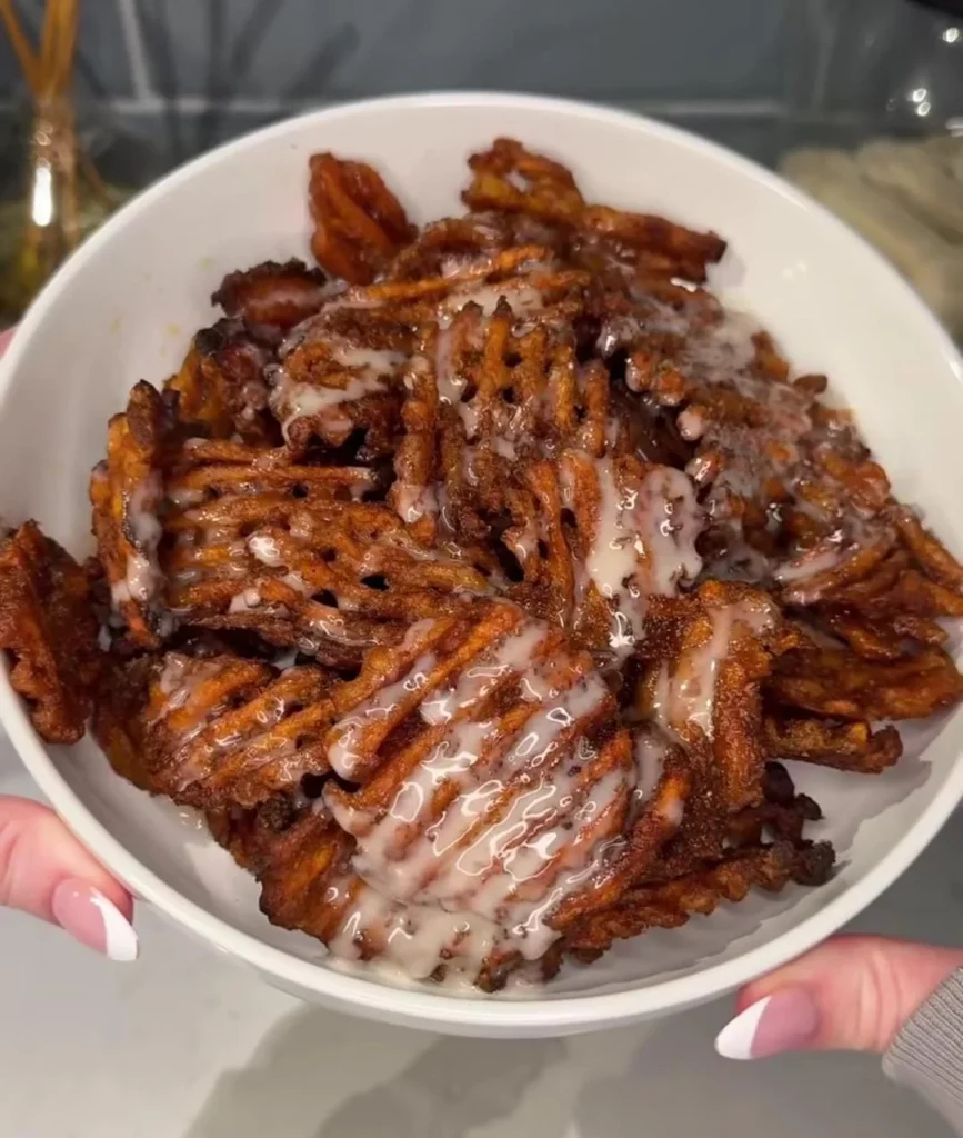 Cinnamon Sweet Potato Air Fryer Fries
