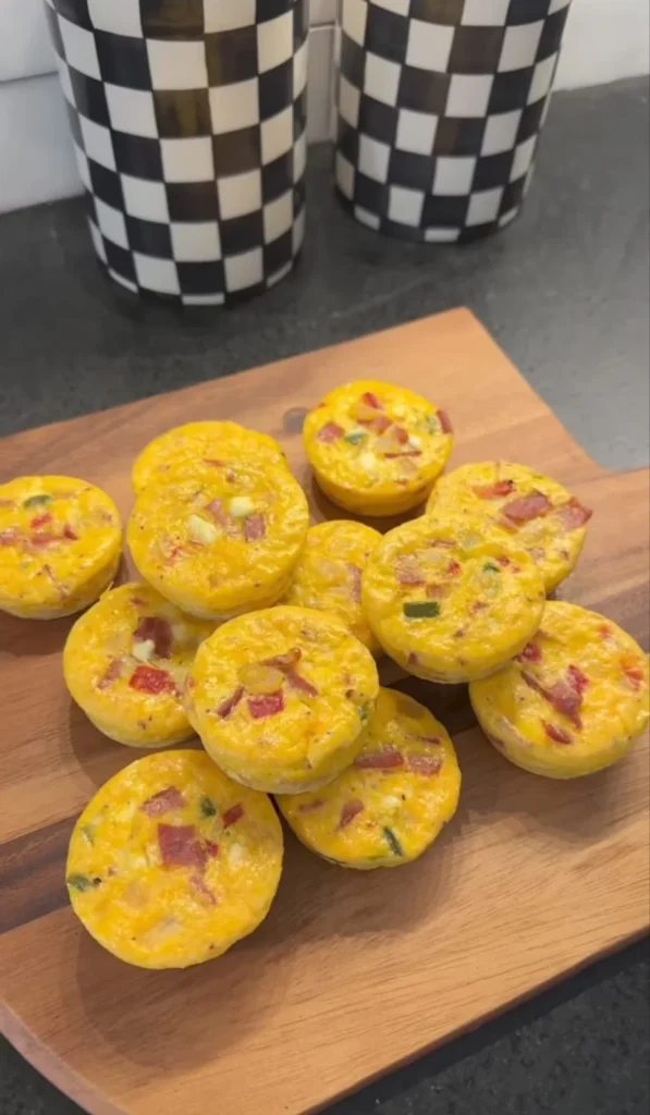 Bell Pepper & Onion Bacon Egg Bites