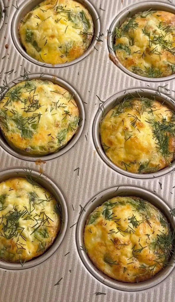 Spinach Feta Bacon Egg Bites