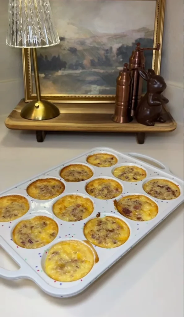 Mediterranean Bacon Egg Bites