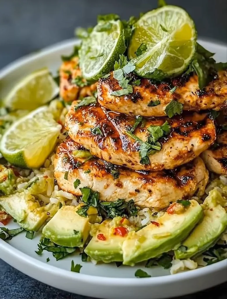 Honey Lime Chicken with Sweet Peppers