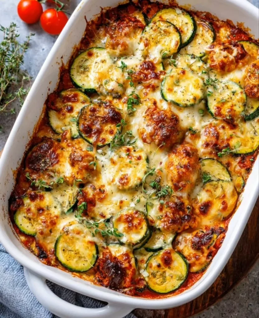 Mediterranean Chicken with Zucchini