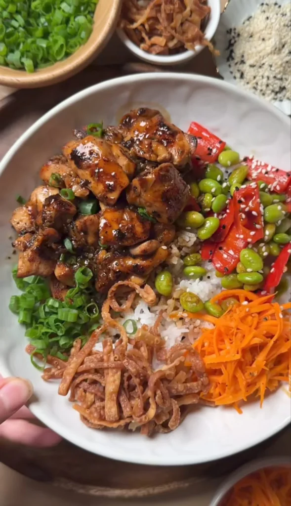 Teriyaki Chicken with Mixed Veggies