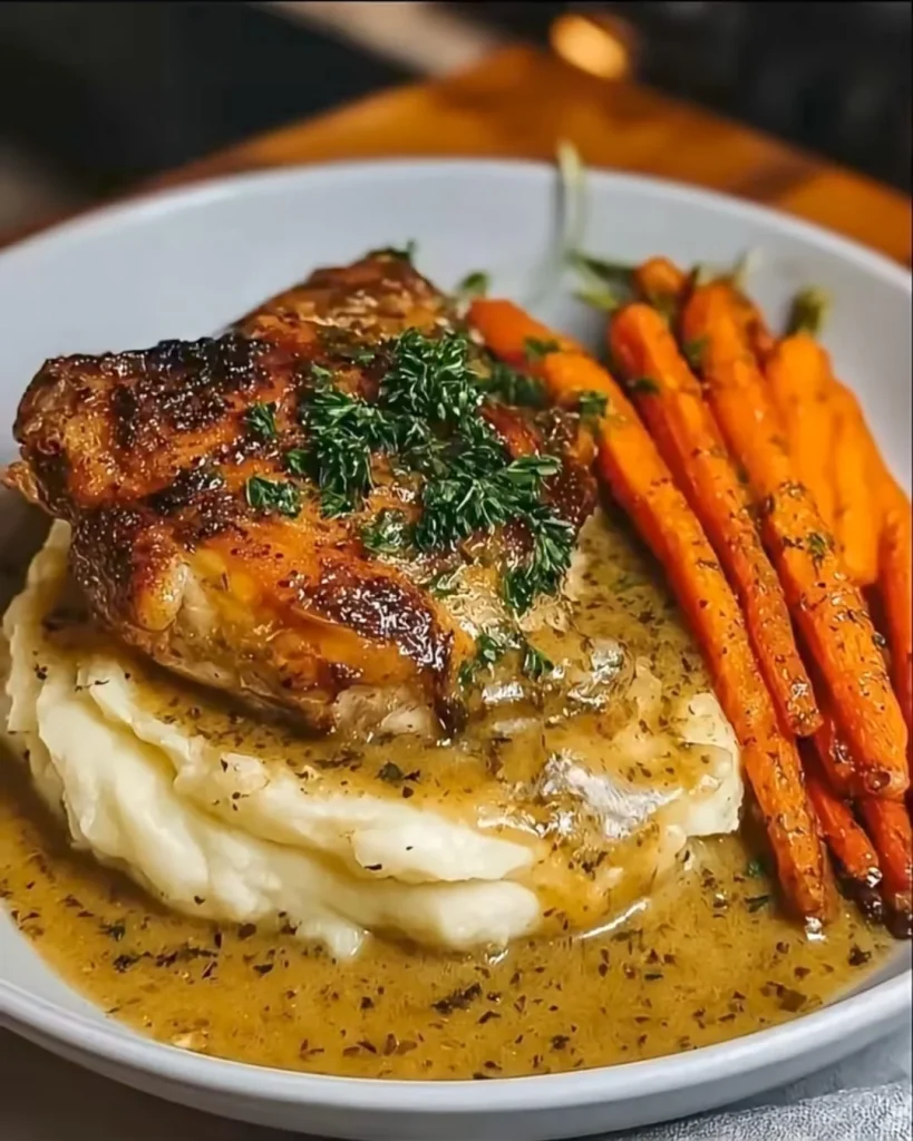 Honey Mustard Chicken and Carrots