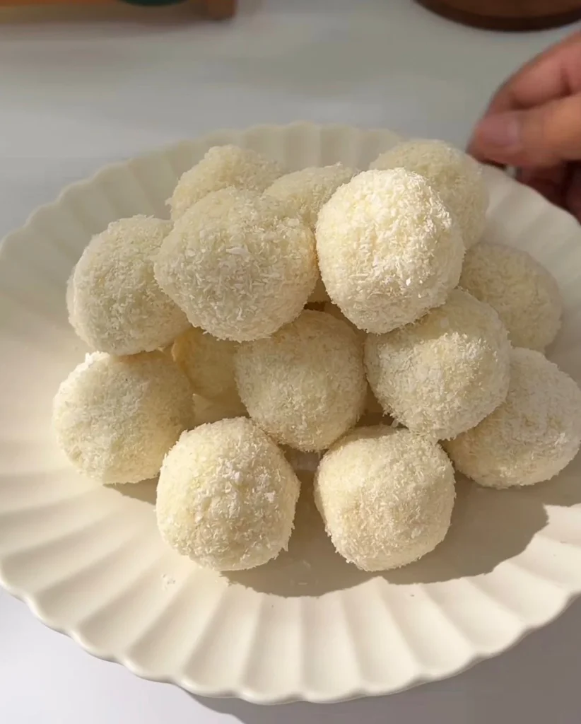 Coconut Almond Protein Bites