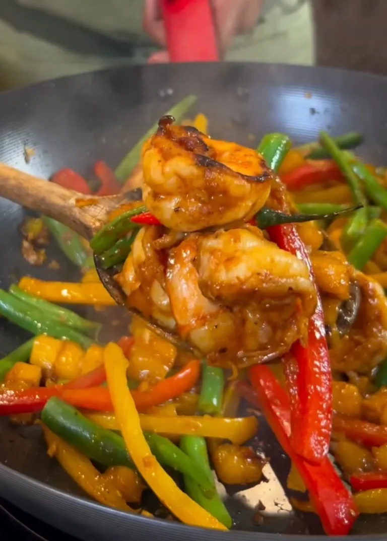 Ginger Shrimp Stir-Fry