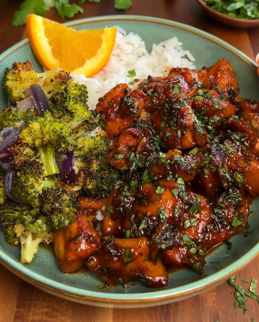 Lemon Herb Chicken with Roasted Broccoli