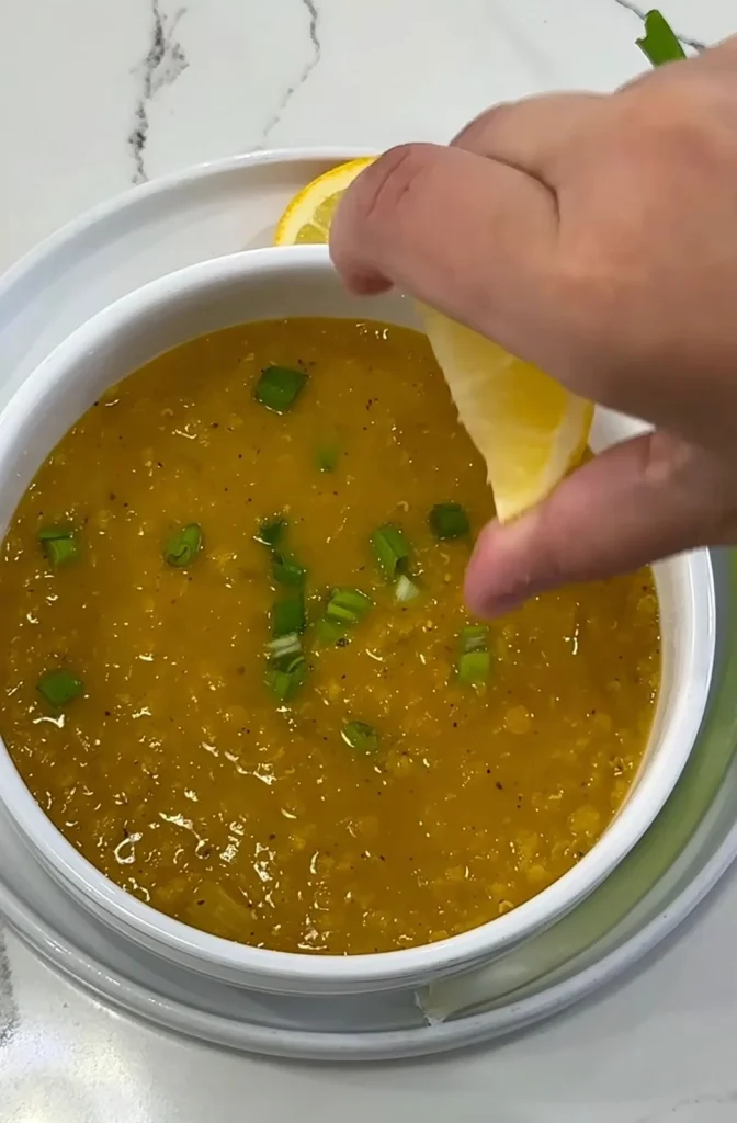 Spicy Turmeric Lentil Soup