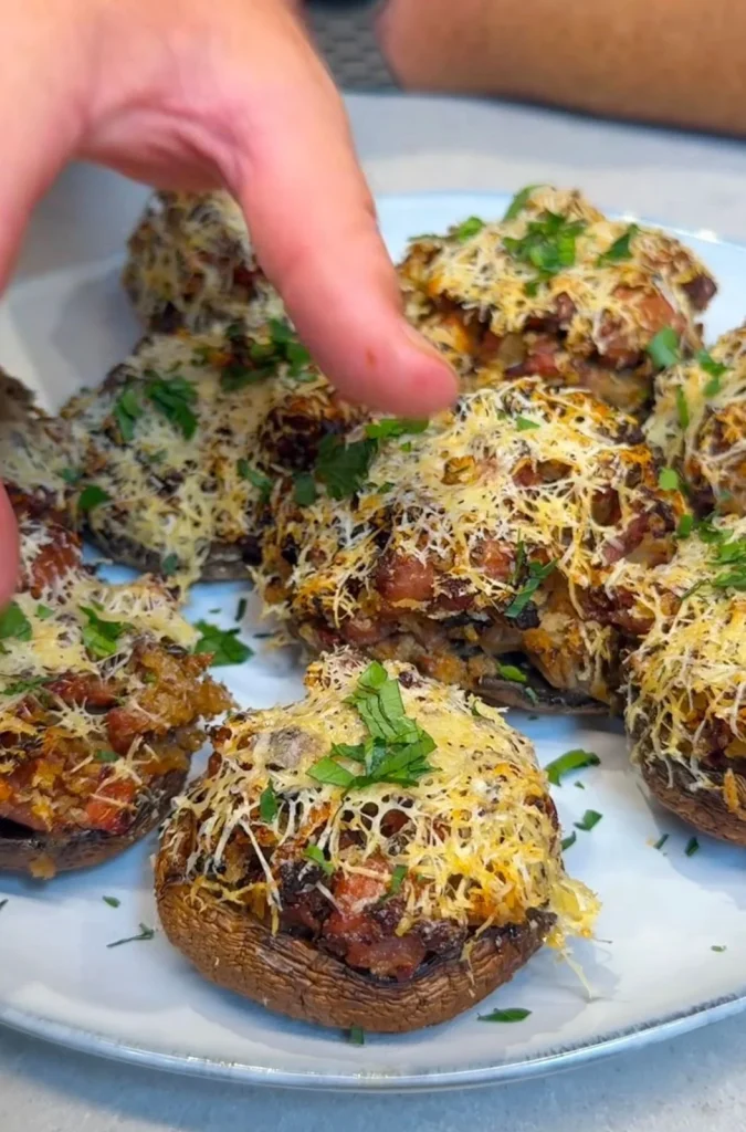 Quinoa-Stuffed Portobello Mushrooms