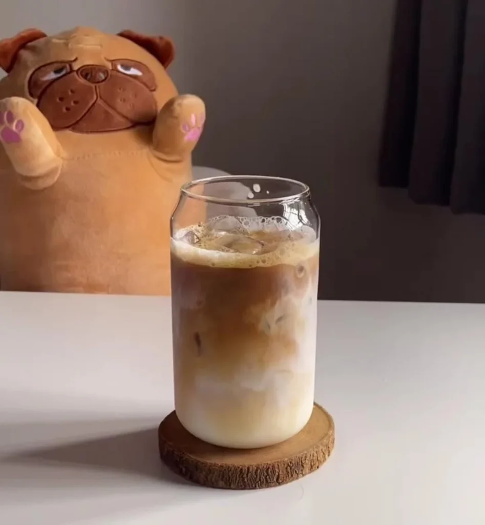 Hazelnut Iced Coffee Latte