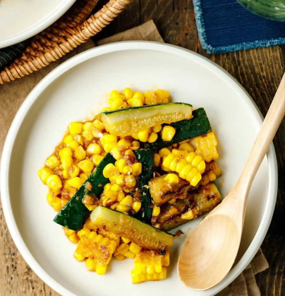 Zucchini & Corn Stir Fry
