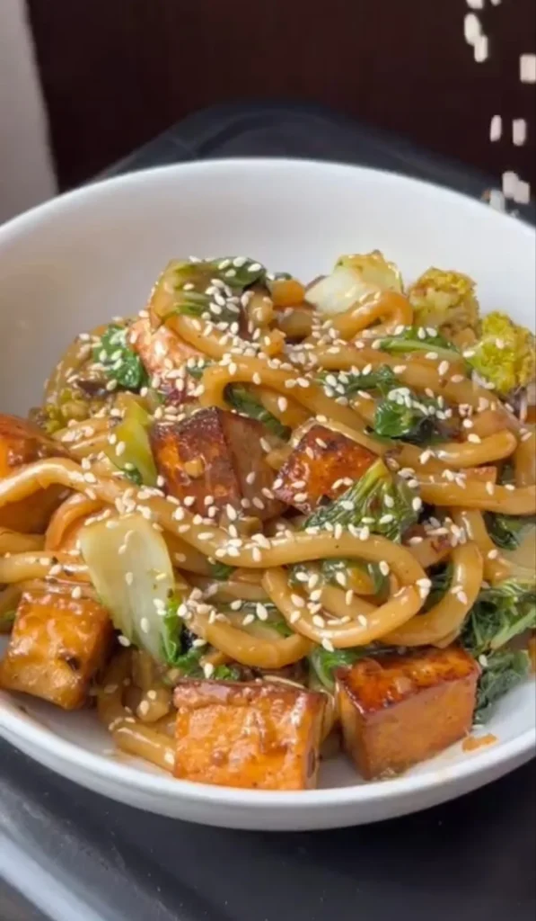Ginger Tofu & Baby Bok Choy Stir Fry