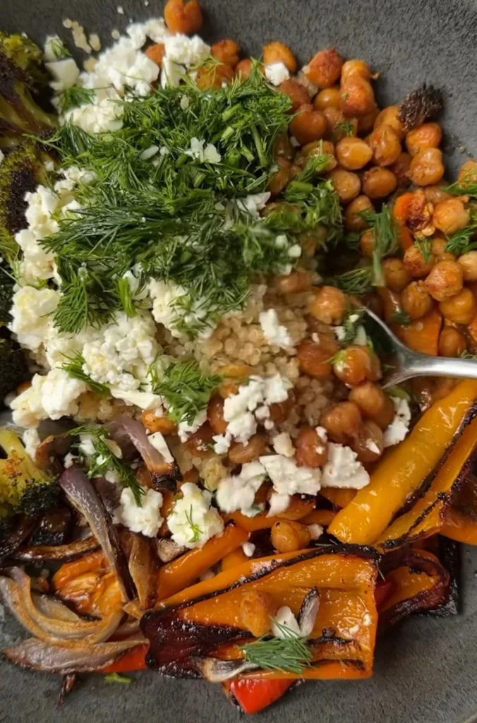 Protein Quinoa Veggie Power Bowl