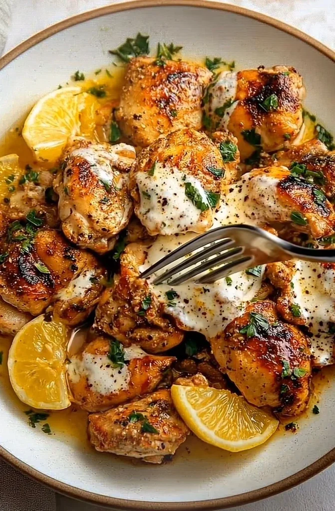  Lemon Garlic Chicken