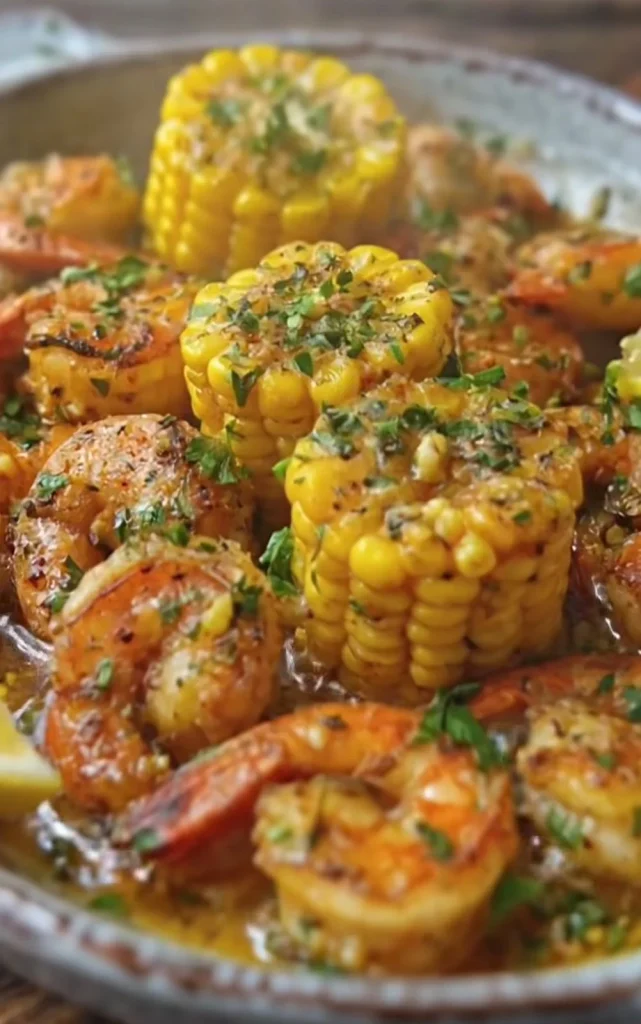 Shrimp Garlic Skillet