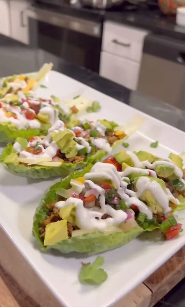 Turkey Lettuce Wrap Dinner