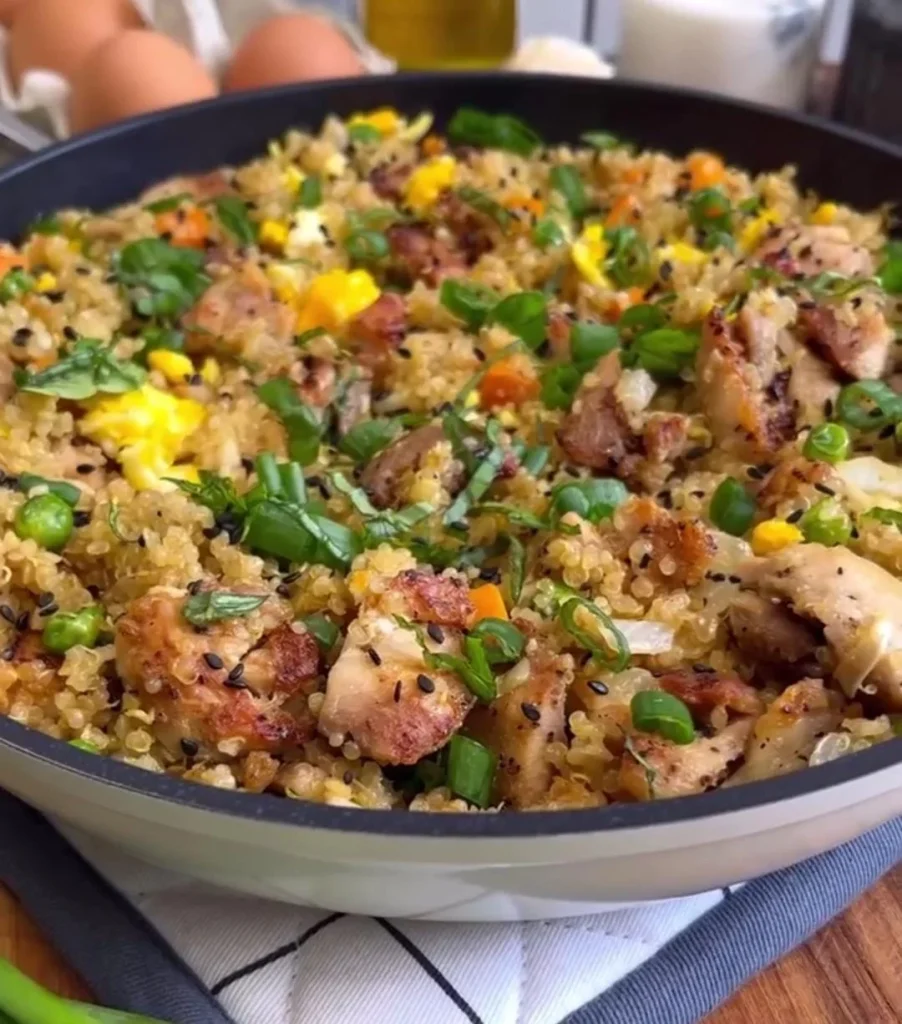 Quinoa Chicken Energy Bowl