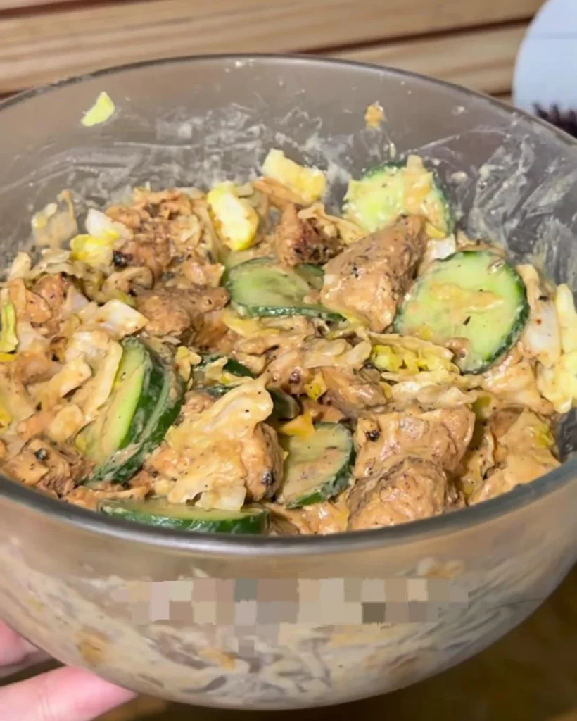 Greek Yogurt Chicken Salad Bowl