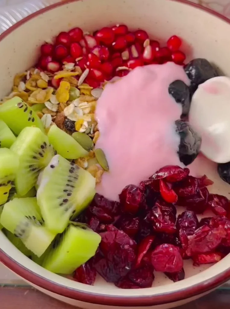 Yogurt Fruit Bowl