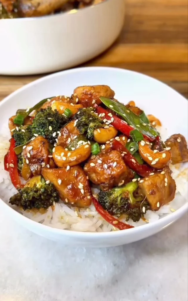 Chicken Veggie Stir Fry Protein Bowl