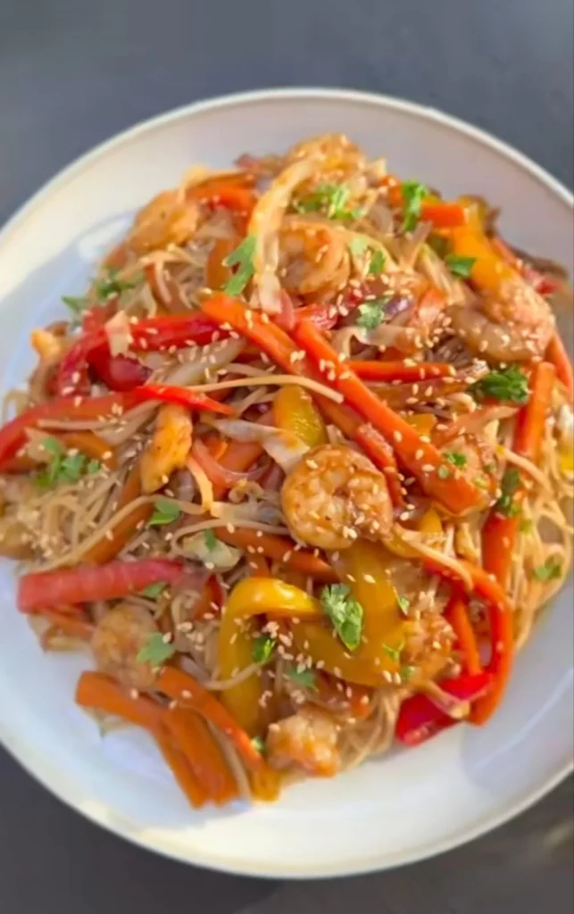 Zucchini Shrimp Protein Noodles