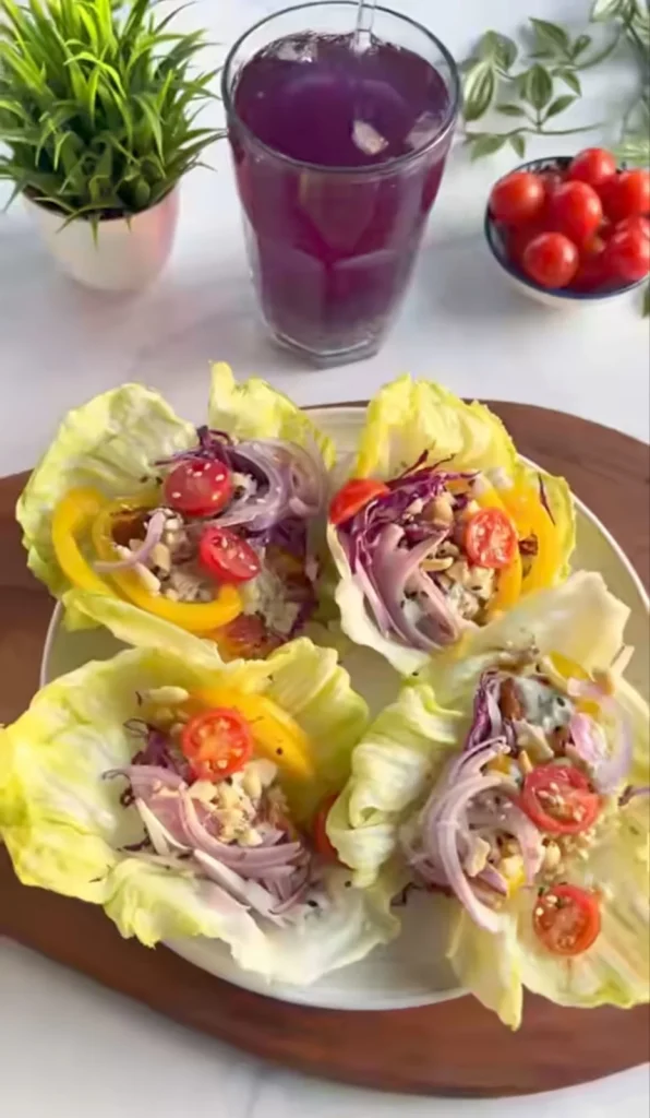 Turkey Lettuce Wrap High-Protein Meal