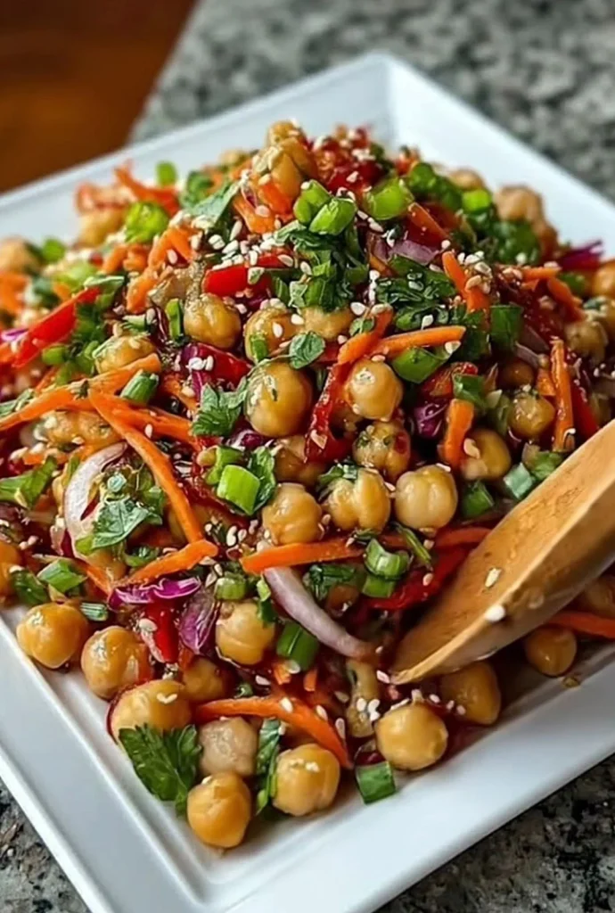 Fresh Chickpea Crunch Bowl