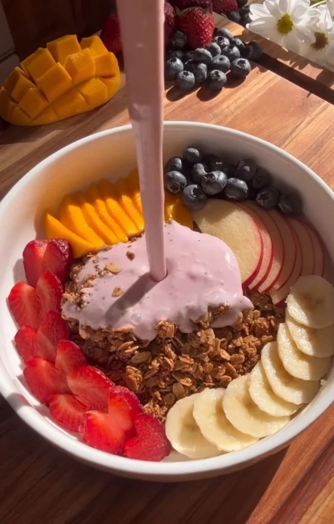  Berry Protein Smoothie Bowl (Quick Energy Boost)