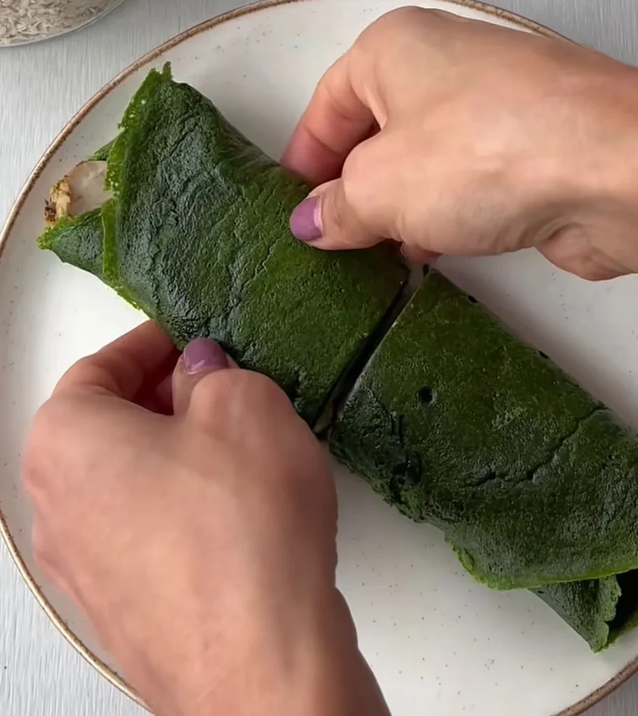 Egg & Spinach Wrap