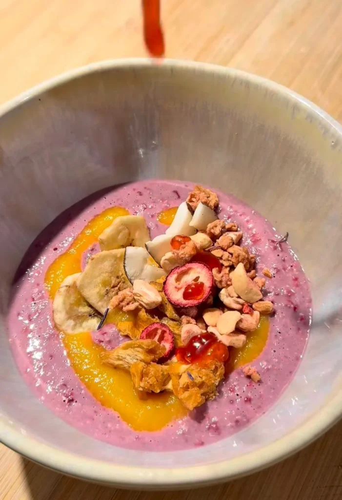  Berry Protein Smoothie Bowl