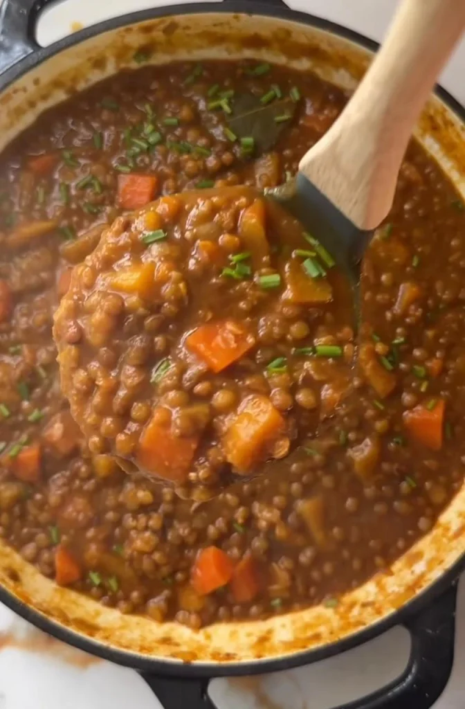  Hearty Lentil Vegetable Soup