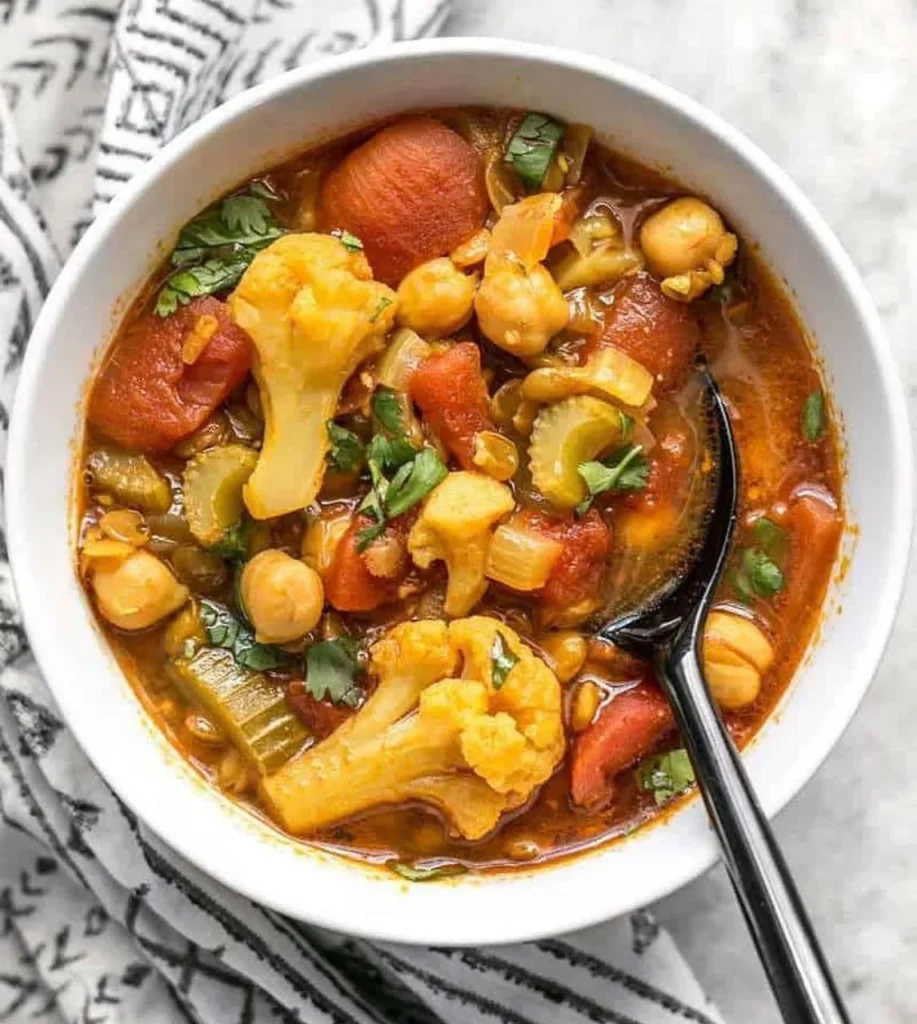  Hearty Lentil Vegetable Soup (More Comfort, More Fullness