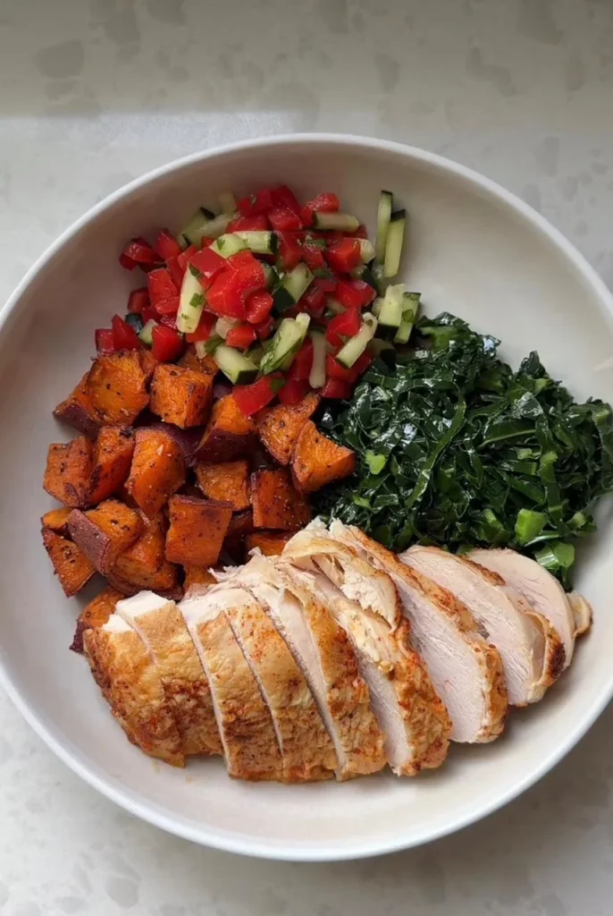 Sweet Potato Protein Nourish Bowl