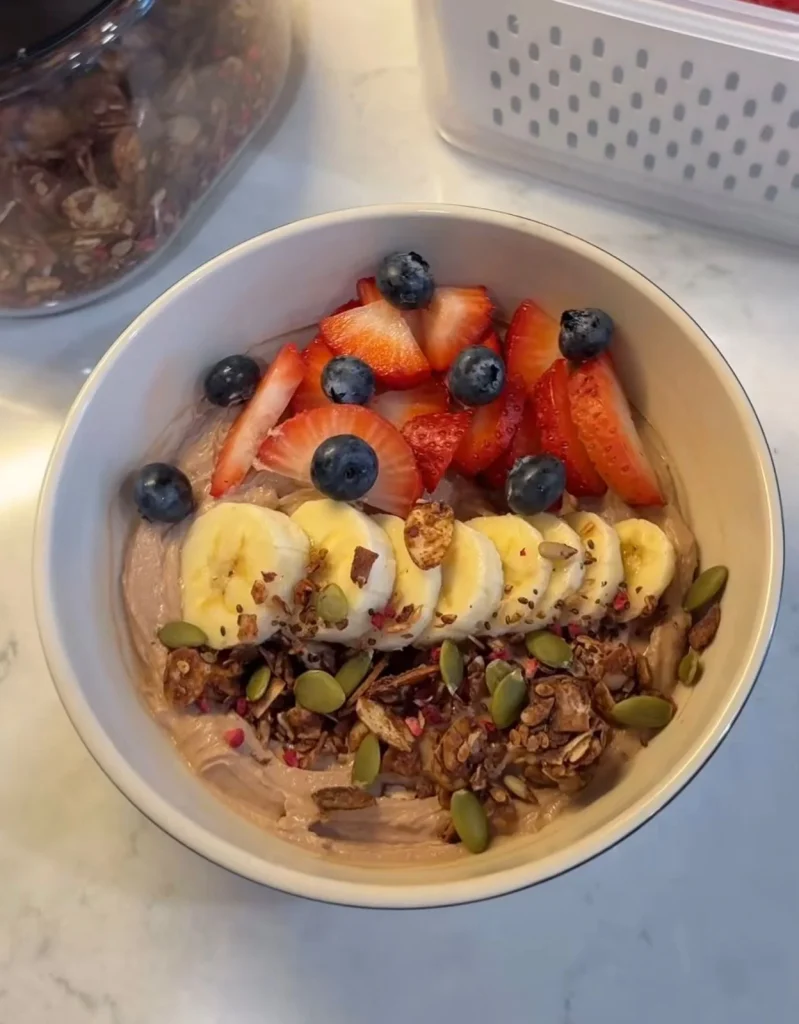 Creamy Greek Yogurt Protein Bowl